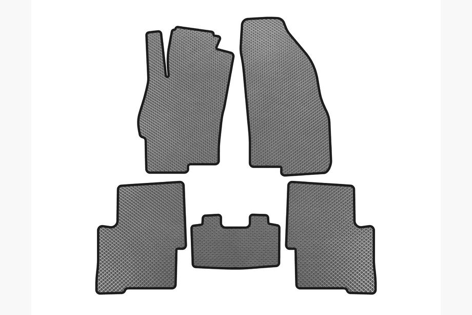Fiat Linea 2006-2018 Alfombrillas EVA (SD, Gris) Image