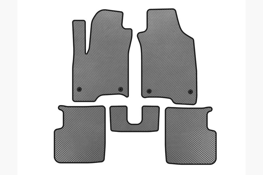 Fiat Panda 2011-2023 Alfombrillas EVA (Gris) Image