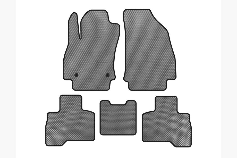 Fiat Fiorino/Qubo 2008-2024 Alfombrillas EVA (Para Qubo 2008-2016, Gris) Image