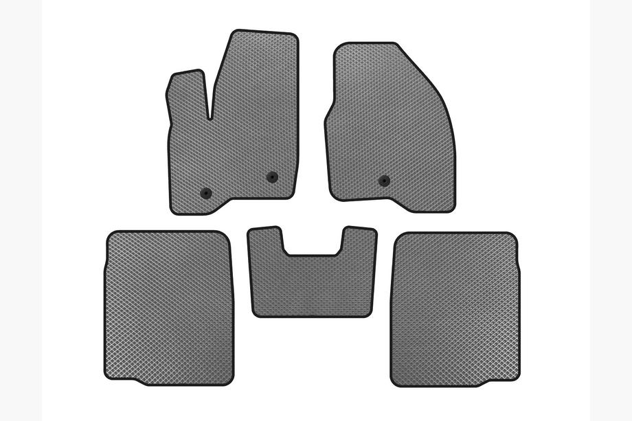 Ford Explorer 2011-2019 Alfombrillas EVA (2 Filas, 2011-2015, Gris) Image