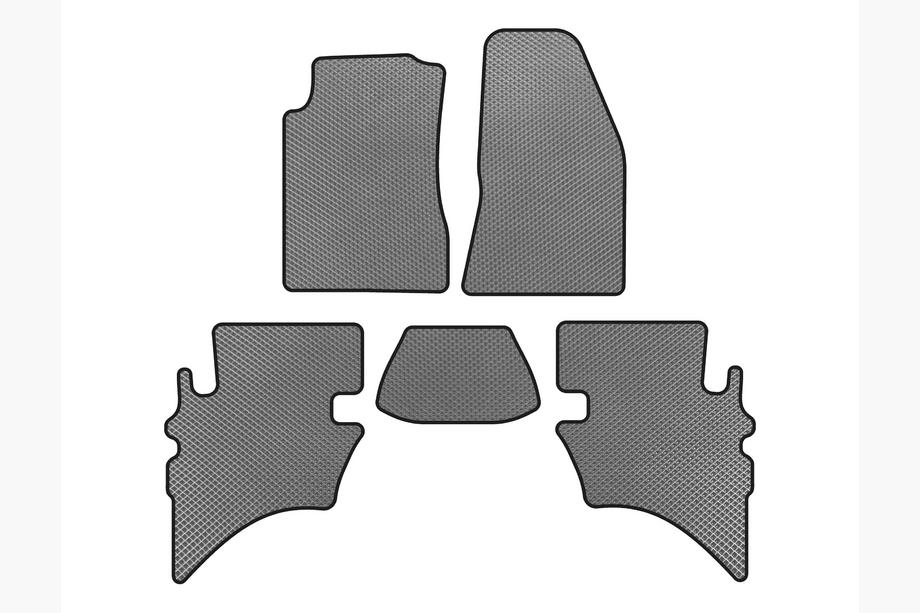 Ford Ranger 2002-2006 Alfombrillas EVA (Gris) Image