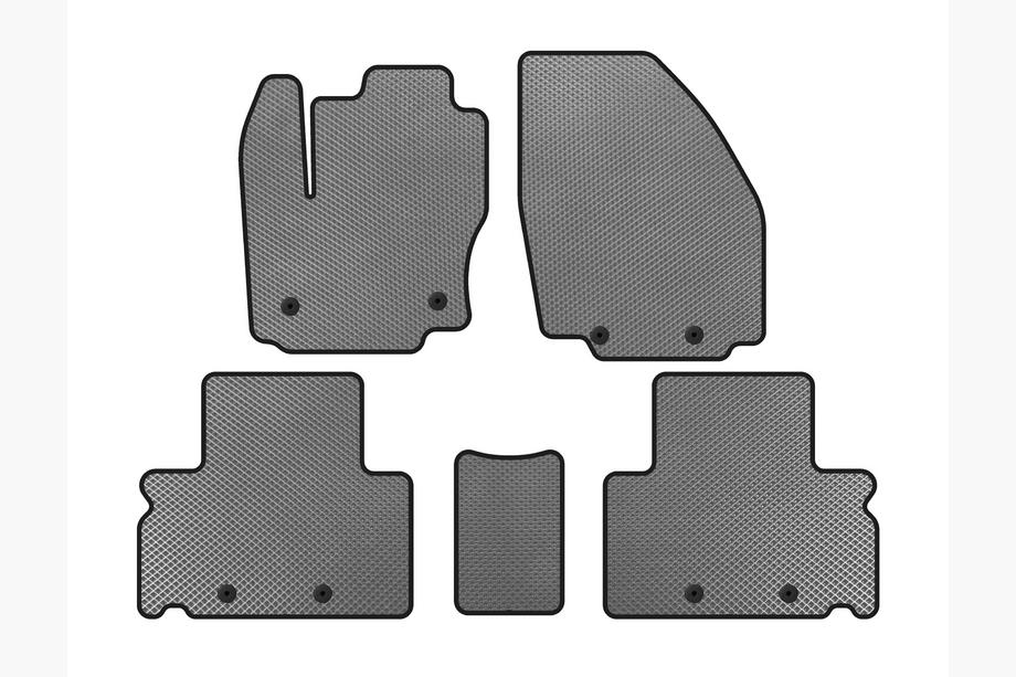 Ford S-Max 2007-2014 Alfombrillas EVA (Gris) Image