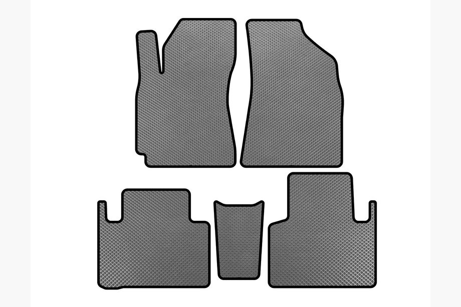 Geely Emgrand X7 2011- Alfombrillas EVA (Gris) Image