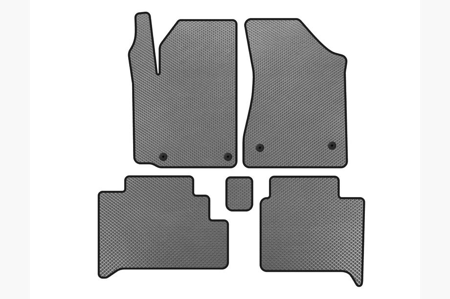 Geely GC-5 2010-2015 Alfombrillas EVA (HB, Gris) Image