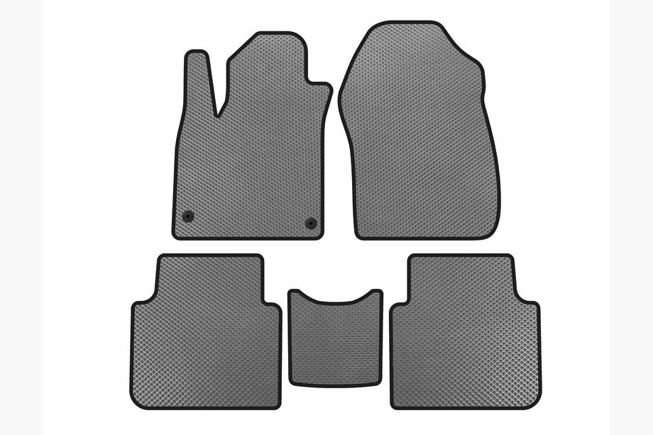 Honda CRV 2017-2022 Alfombrillas EVA (7 plazas, gris, 2020-2022) Image
