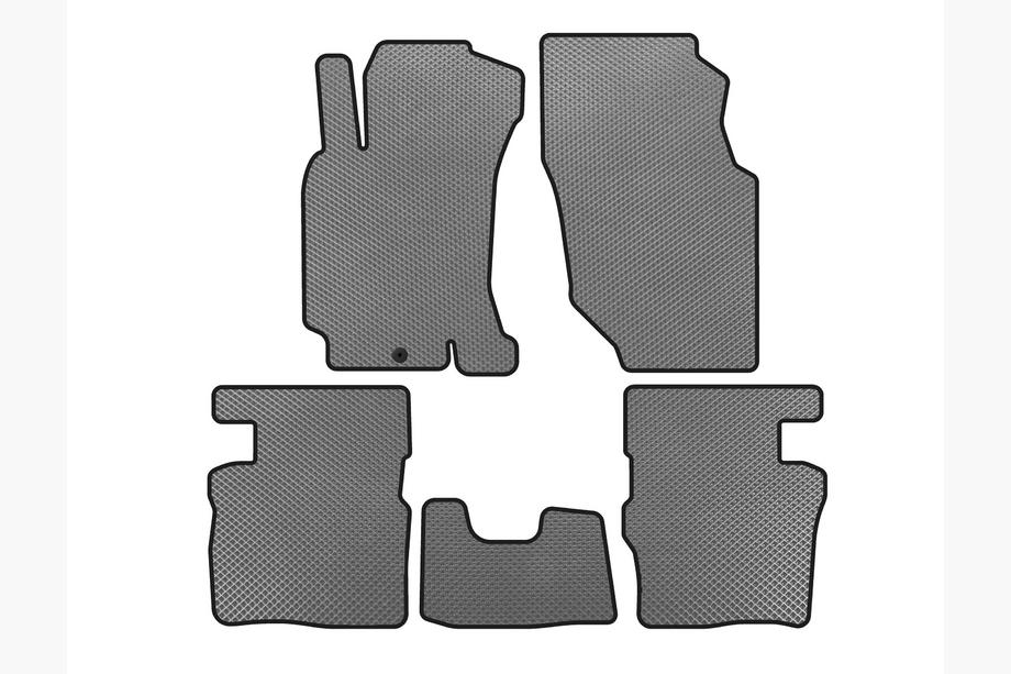 Honda HR-V 1998-2006 Alfombrillas EVA (5 Puertas, Gris) Image
