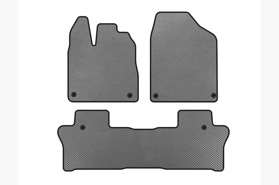 Honda Pilot 2015-2022 Alfombrillas EVA (2 Filas, Gris) Image