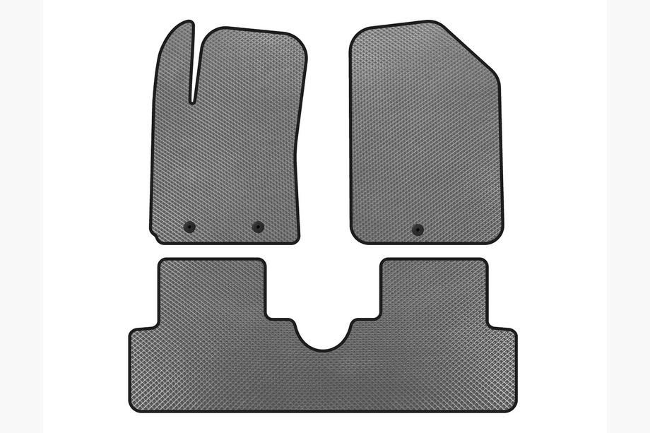 Hyundai I-10 2014-2017 Alfombrillas EVA (HB, Gris) Image