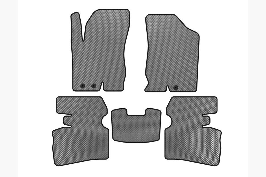 Hyundai I-30 2007-2011 Alfombrillas EVA (SW, Gris) Image