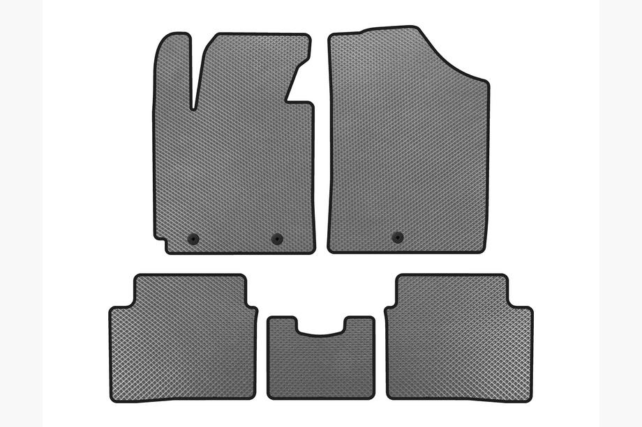 Hyundai Veloster 2011-2017 Alfombrillas EVA (Gris) Image