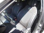 Hyundai Accent 2011-2017 Fundas de Asientos de Coche (Polipiel↗Tela, Premium) foto 6