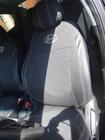 Hyundai Accent 2011-2017 Fundas de Asientos de Coche (Polipiel↗Tela, Premium) foto 7