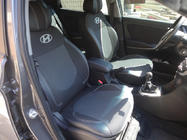 Hyundai Accent 2011-2017 Fundas de Asientos de Coche (Polipiel↗Tela, Premium) foto 17