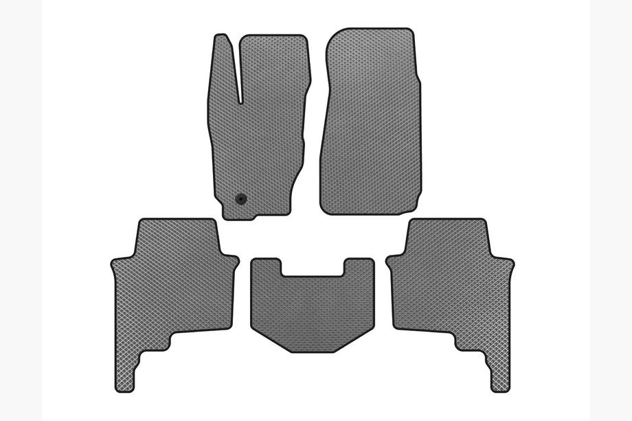 Jeep Commander 2005-2010 Alfombrillas EVA (Gris) Image