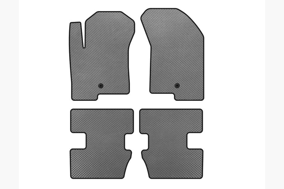 Jeep Compass 2006-2016 Alfombrillas EVA (2006-2011, Gris) Image
