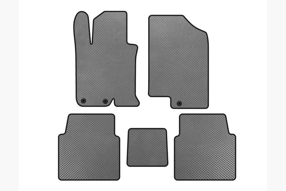 Kia Optima 2010-2016 Alfombrillas EVA V-1 (SD, Gris) Image