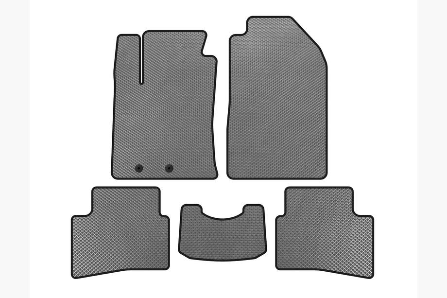 Kia Stonic 2017- Alfombrillas EVA (2017-2019, Gris) Image