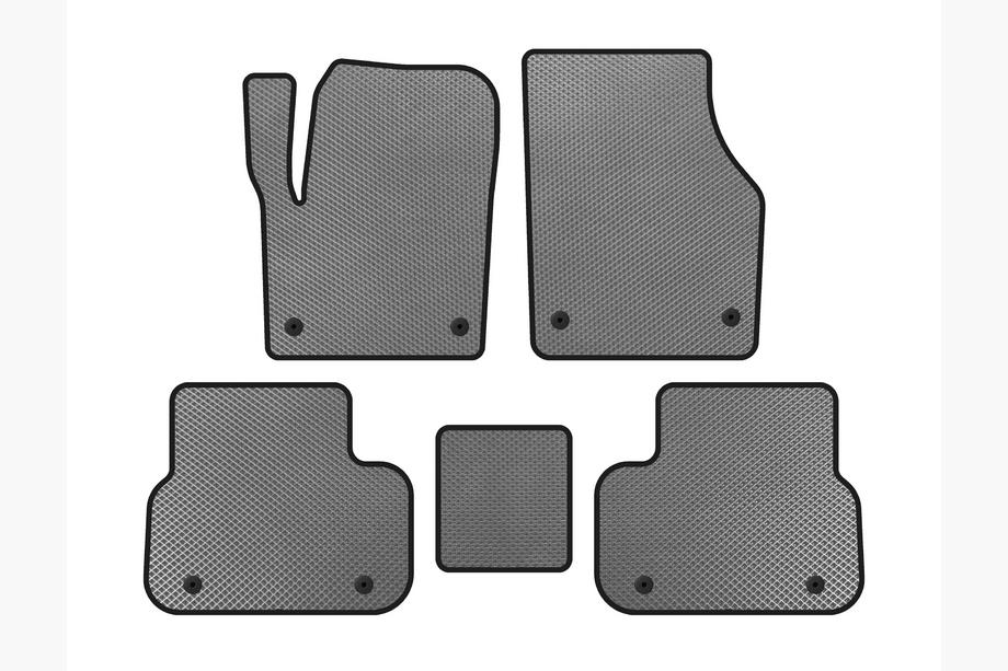 Land Rover Discovery Sport 2014- Alfombrillas EVA (2014-2019, 2 Filas, Gris) Image