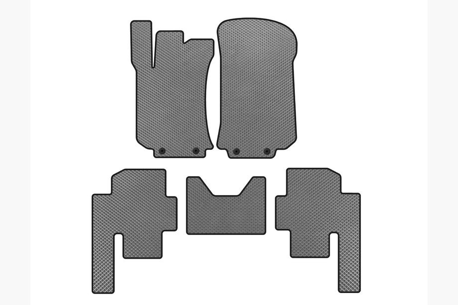 Mercedes R-class W251 2005-2017 Alfombrillas EVA (2 Filas, Gris) Image