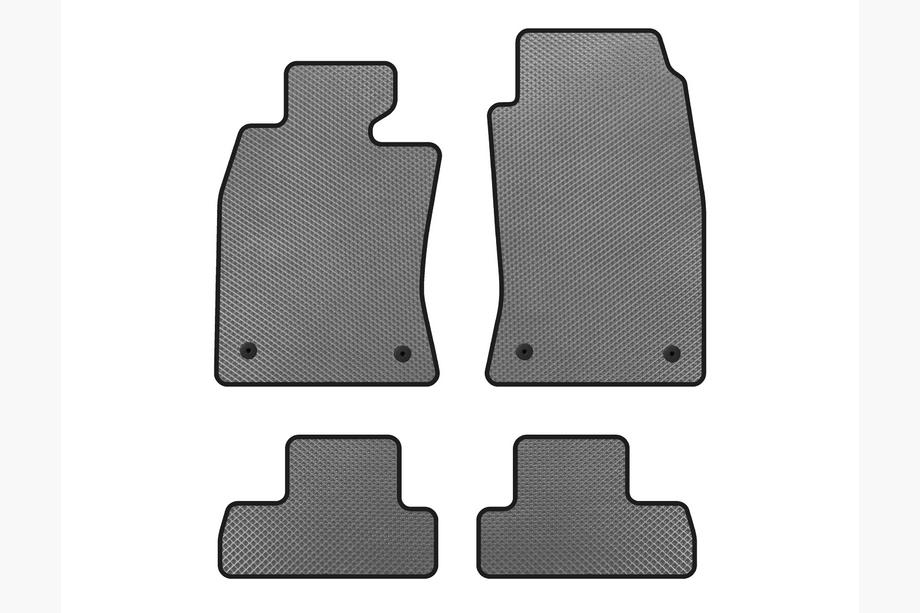 Mini Cooper R50/52/53 2000-2006 Alfombrillas EVA (para R50, Gris) Image