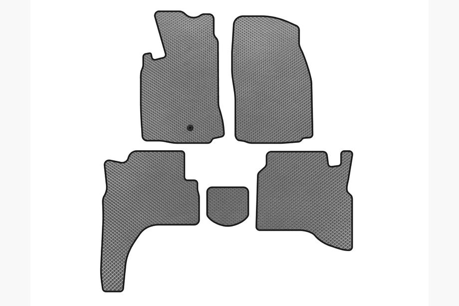 Mitsubishi Pajero Sport 1996-2007 Alfombrillas EVA (Gris) Foto 1