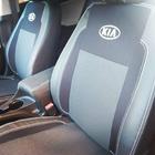 Kia Ceed 2012-2018 Fundas de Asientos de Coche (Polipiel↗Tela, Premium) foto 8