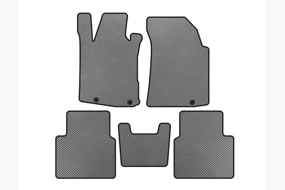 Nissan Maxima 2015-2023 Alfombrillas EVA (SD, Gris) Image
