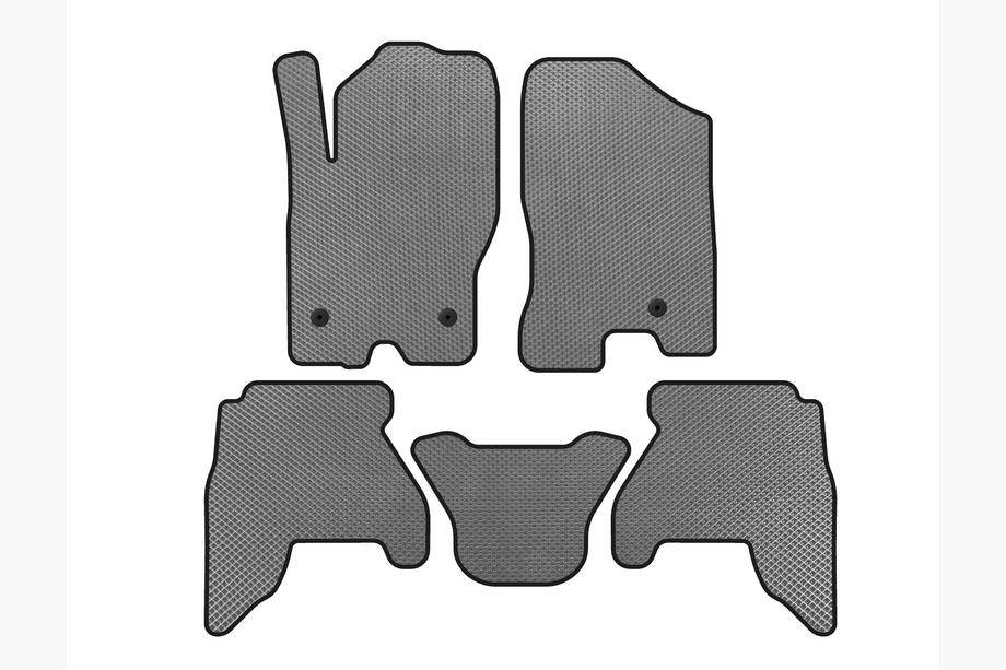 Nissan Pathfinder R51 2005-2014 Alfombrillas EVA (2 filas, gris, 2010-2014) Image