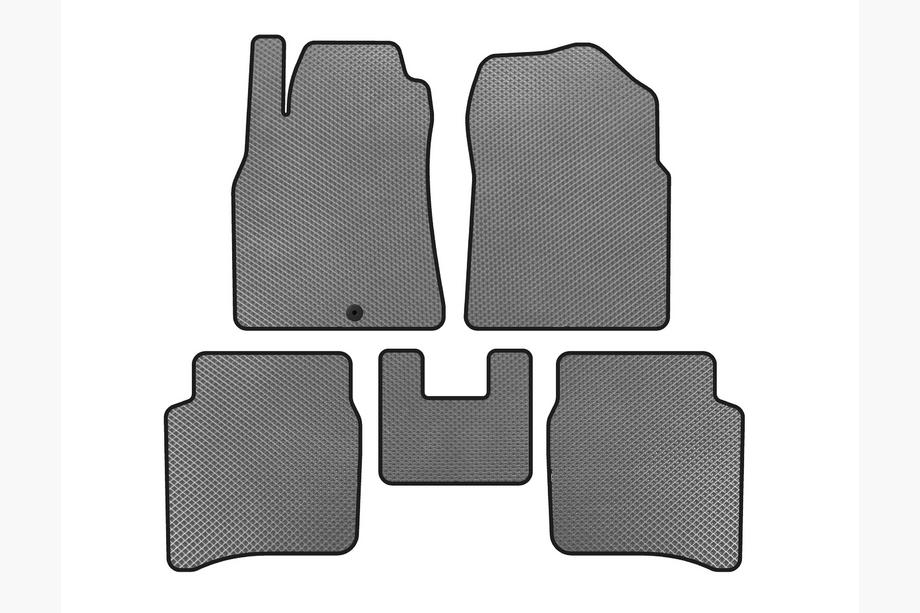 Nissan Primera P12 2002–2007 Alfombrillas EVA (SD, Gris) Image