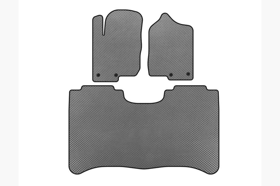 Nissan Titan 2004-2011 Alfombrillas EVA (Gris) Image