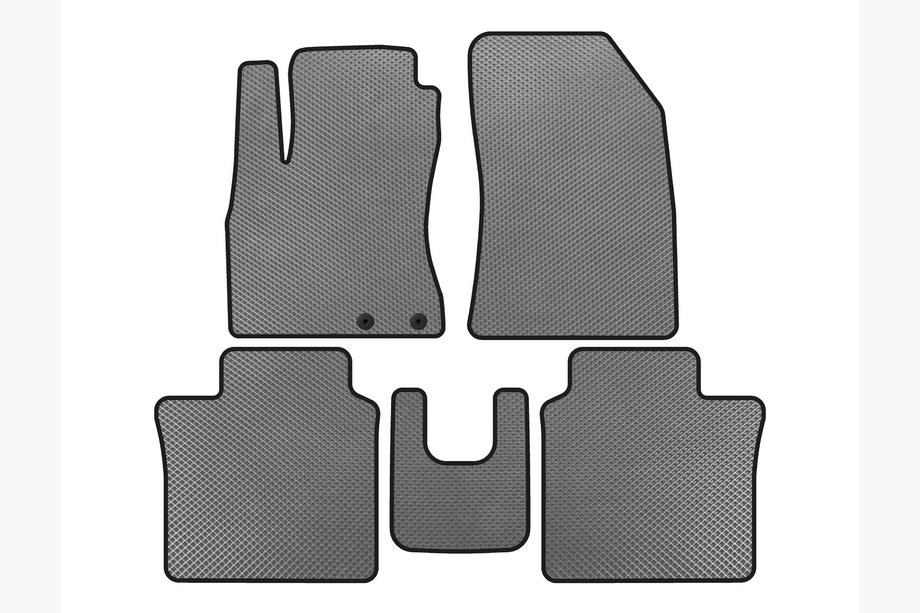 Nissan Note 2012-2020 Alfombrillas EVA (HB, Gris) Image