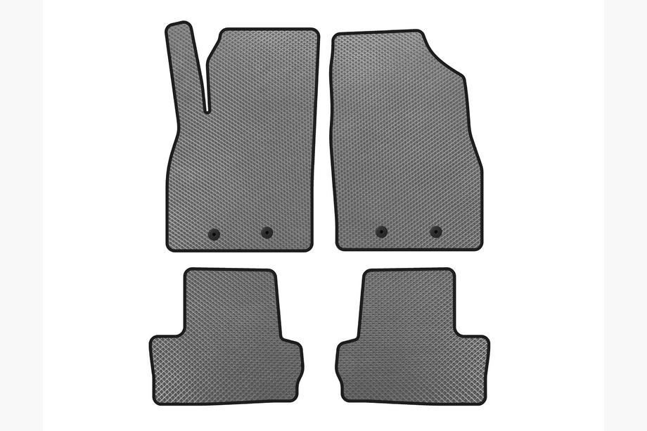 Opel Ampera 2011-2016 Alfombrillas EVA (LB, Híbrido, Gris) Image