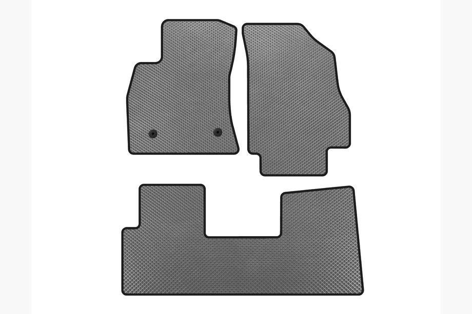 Opel Combo 2012-2018 Alfombrillas EVA (Gris) Image