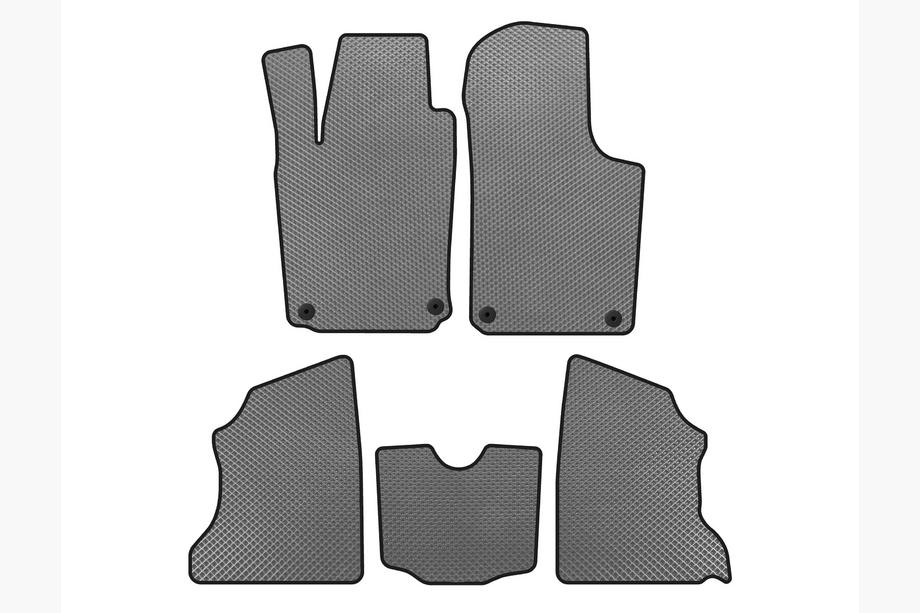 Opel Combo 2002–2012 Alfombrillas EVA (Gris) Image