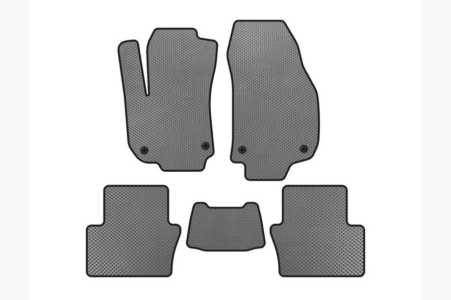 Opel Zafira B 2005–2011 Alfombrillas EVA (2 Filas, Gris) Image