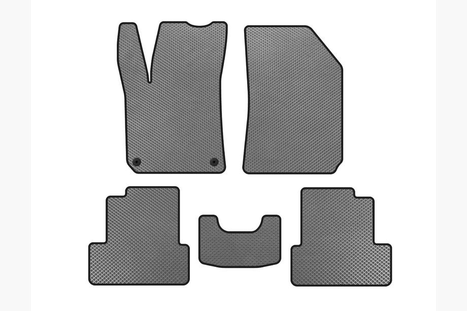Peugeot 308 2014-2021 Alfombrillas EVA (gris, HB) Image