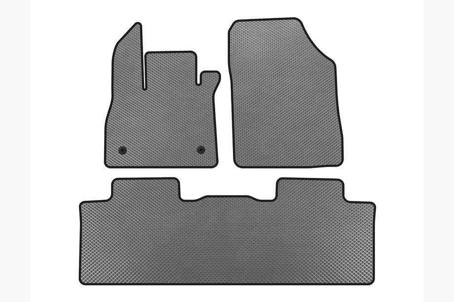Renault Espace 2014- Alfombrillas EVA (5 plazas, Gris) Image