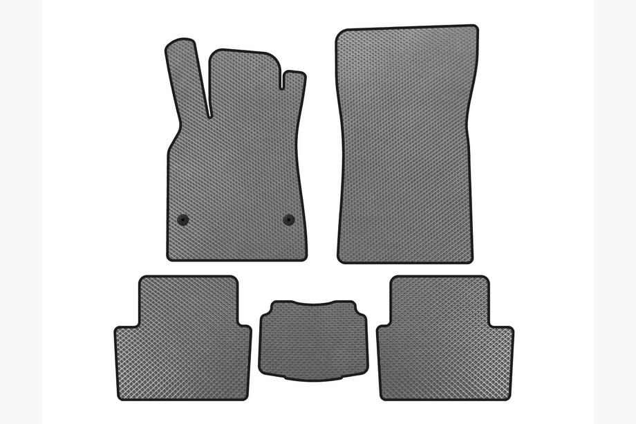 Renault Fluence 2009-2016 Alfombrillas EVA (SD, Gris) Image