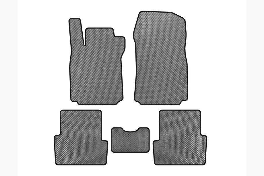 Renault Modus 2005-2012 Alfombrillas EVA (Gris) Image