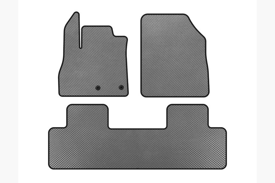Renault Scenic/Grand 2016–2025 Alfombrillas EVA (5 plazas, Gris) Image