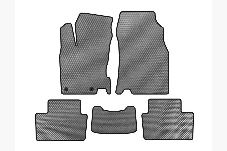 Renault Kadjar 2015-2022 Alfombrillas EVA (2015-2018, Gris) Image
