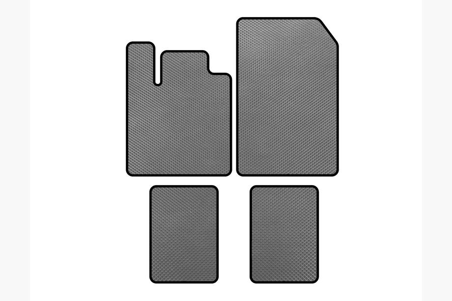 Renault Twingo 2007-2014 Alfombrillas EVA (Gris) Image
