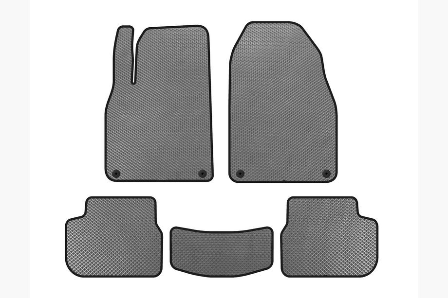 Saab 9-3 2002-2014 Alfombrillas EVA (Gris) Image