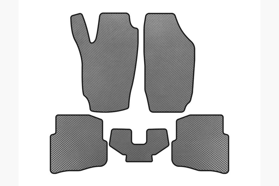Seat Ibiza 2002-2009 Alfombrillas EVA (Gris) Image