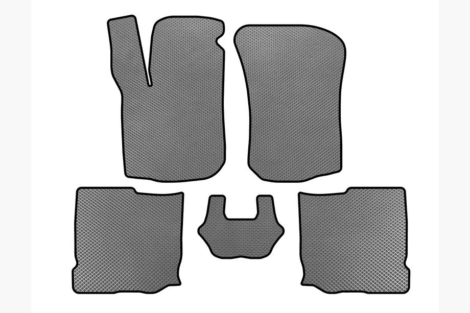Seat Leon 1999-2005 Alfombrillas EVA (HB, 5 Puertas, Gris) Image