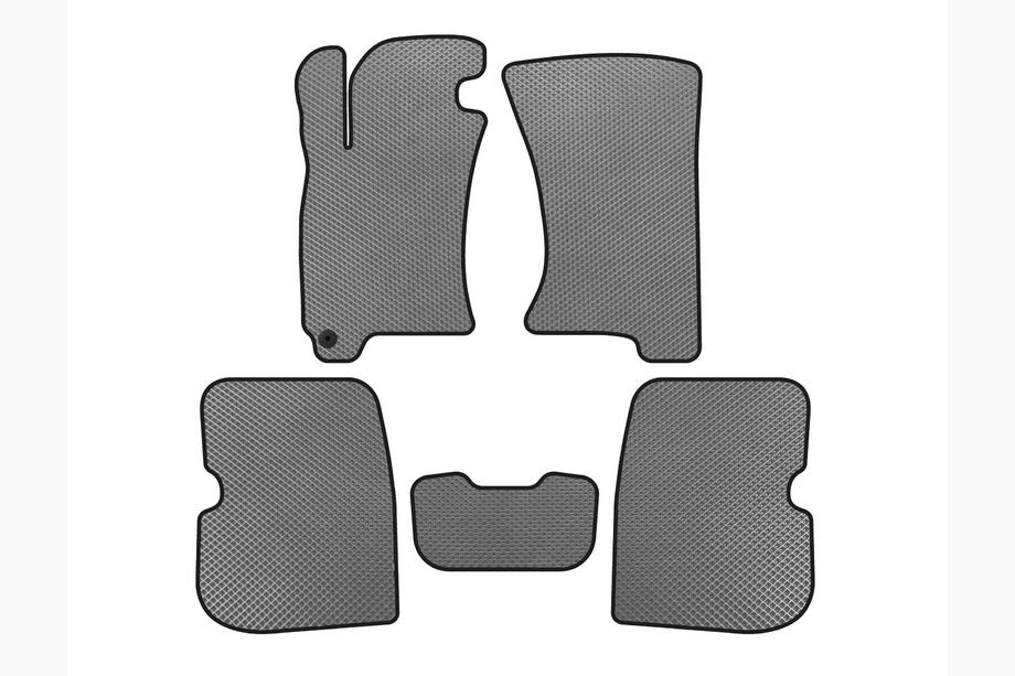 Subaru Forester 1997-2002 Alfombrillas EVA (Gris) Image