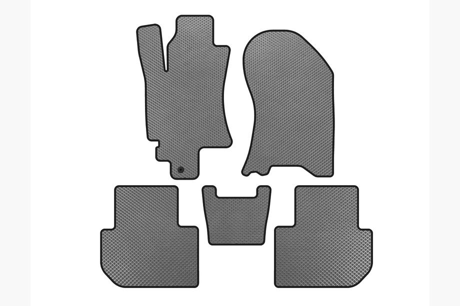 Subaru Tribeca 2005-2014 Alfombrillas EVA (Gris) Image