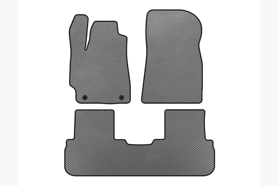 Toyota Highlander 2008-2013 Alfombrillas EVA (2 Filas, Gris) Image