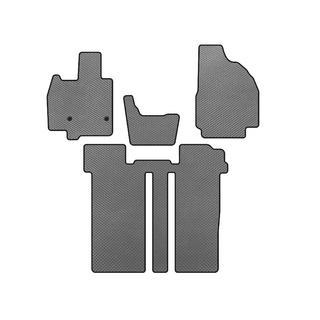 Alfombrillas EVA (2 Filas, 6 Plazas, Gris)