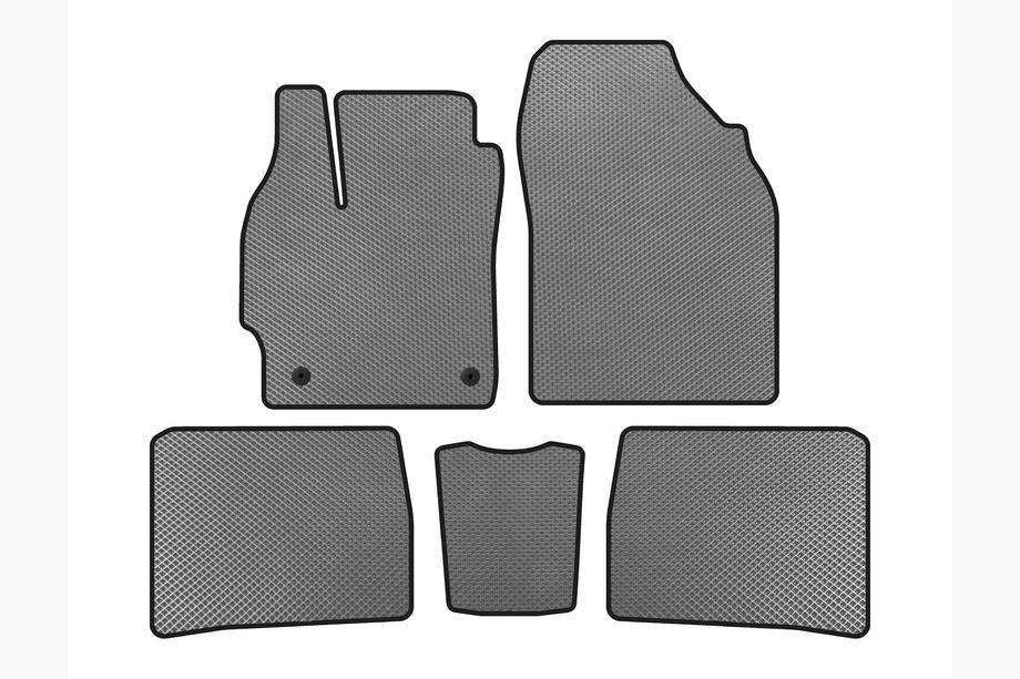 Toyota Prius 2009-2015 Alfombrillas EVA (LB, Gris) Image